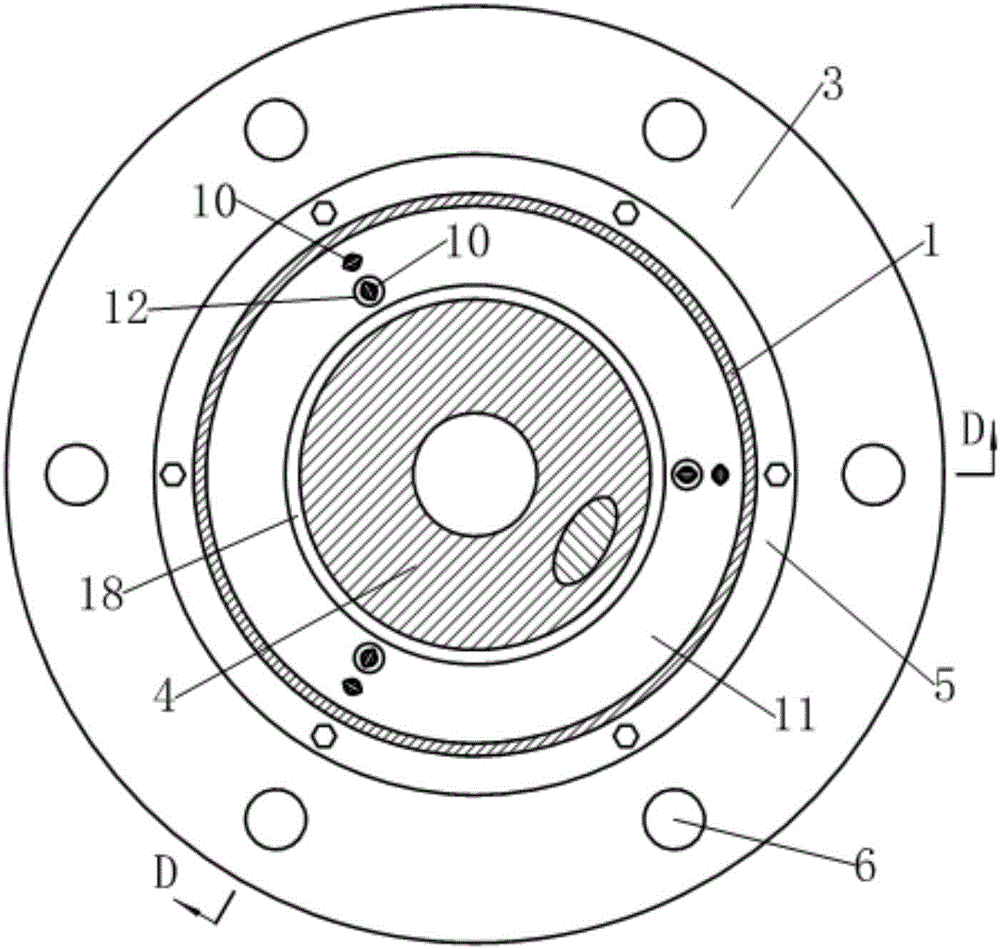 Three-dimensional vibration isolation support seat capable of presetting vertical initial rigidity