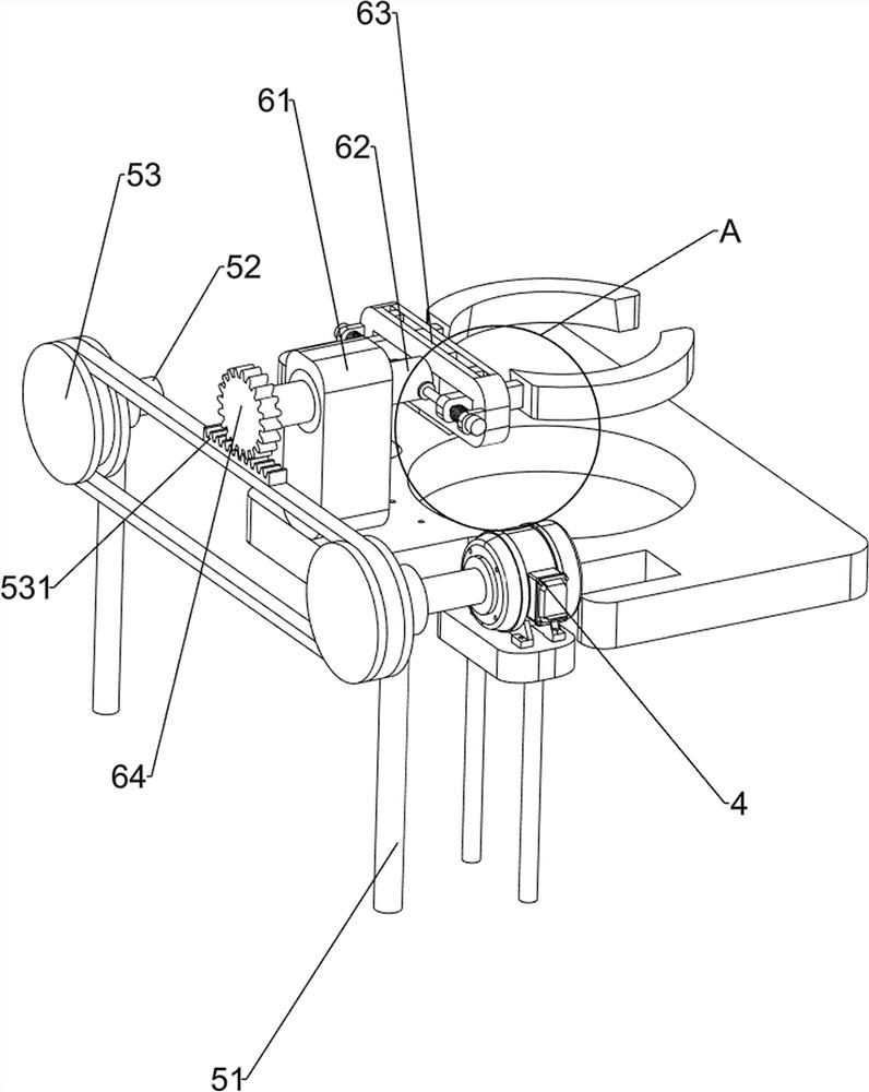 Semi-formed wooden barrel bottom surface grinding device