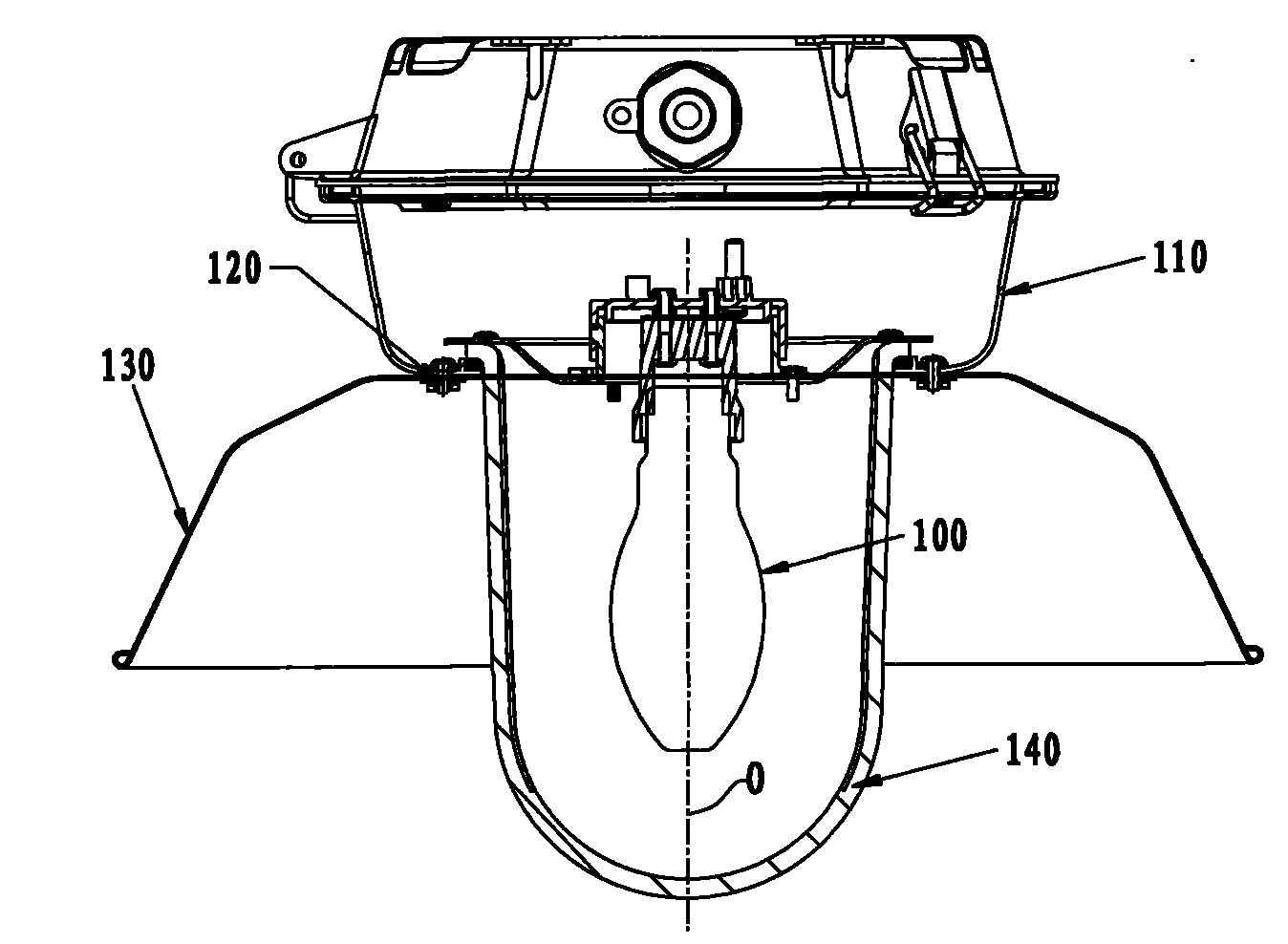 Floodlight and reflector