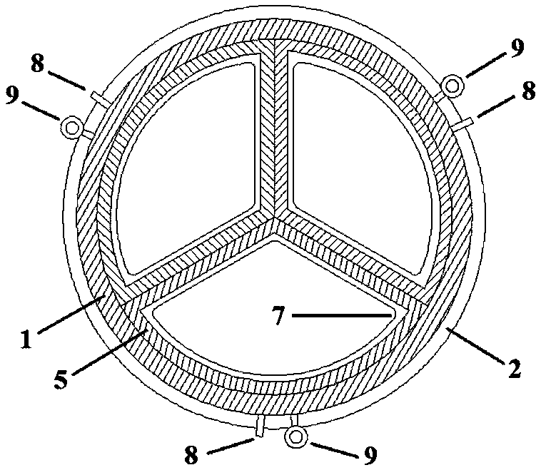 A Rigid Wall Air Bearing Eccentric Compression Rod