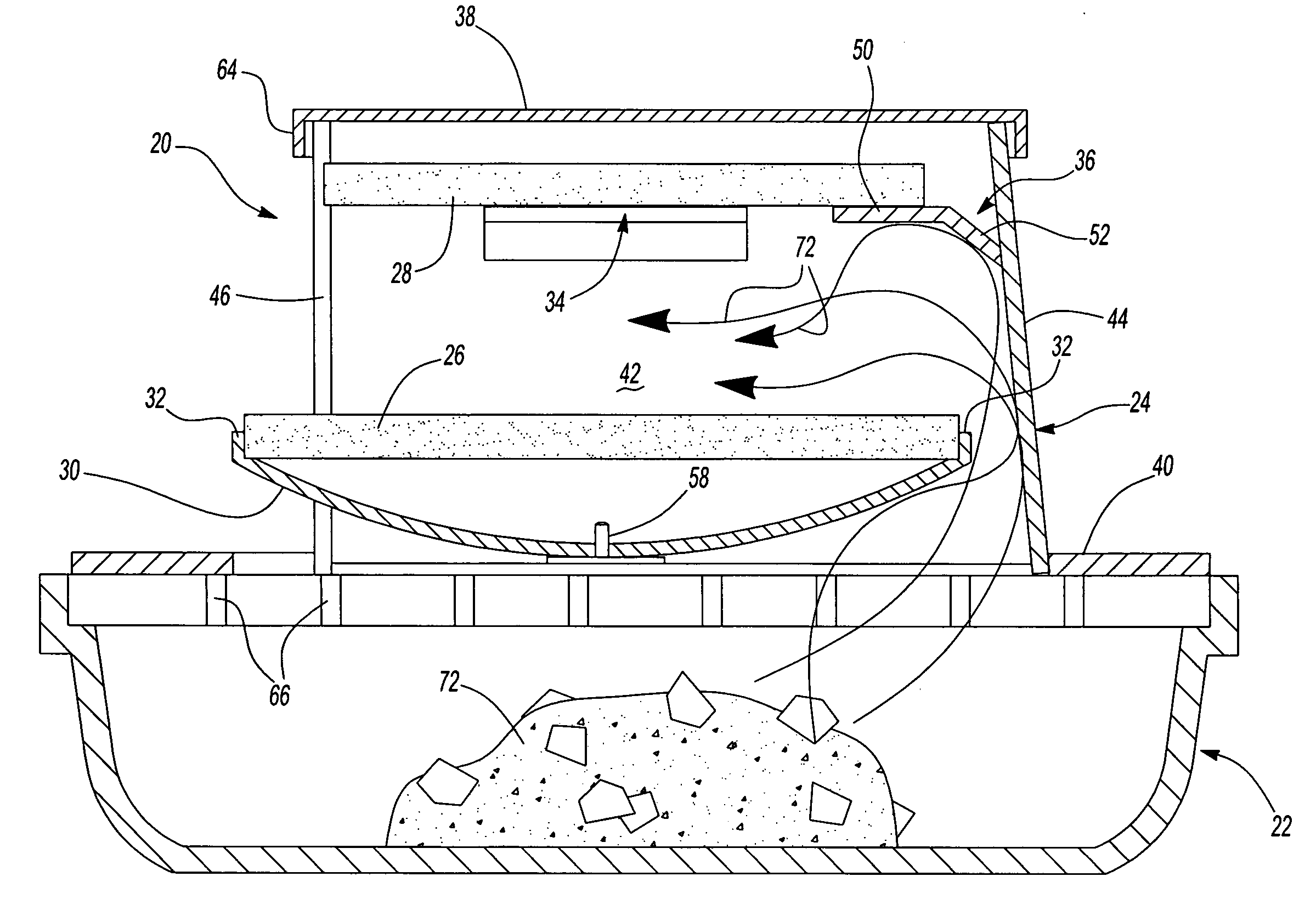 High temperature bake oven