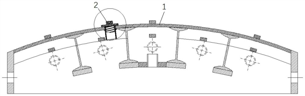 Construction method for rapid water passage in vertical jacking pipe without underwater cutting