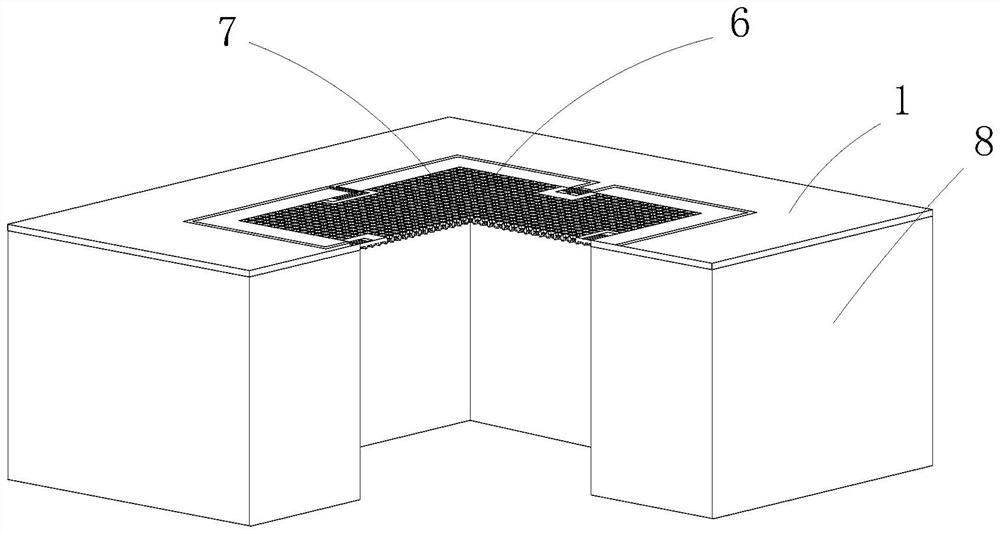 Piezoresistive pressure sensor and preparation method thereof