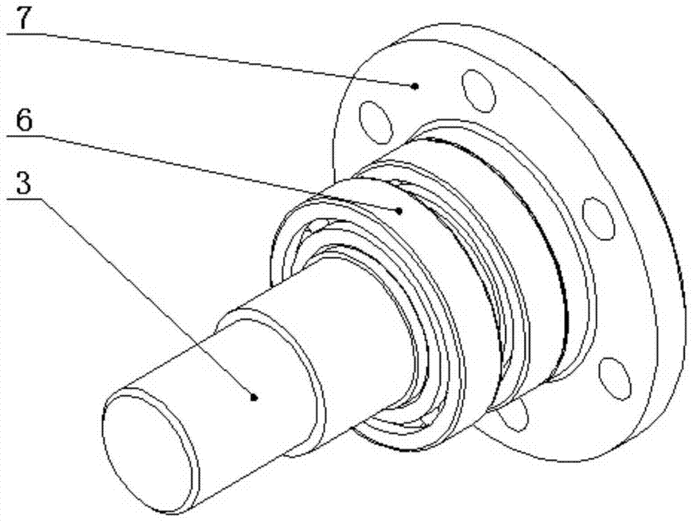 Crank set driving device capable of being assembled