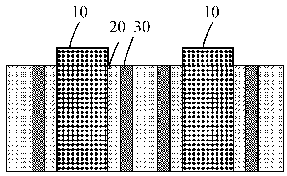 Method for processing structure in manufacturing semiconductor device