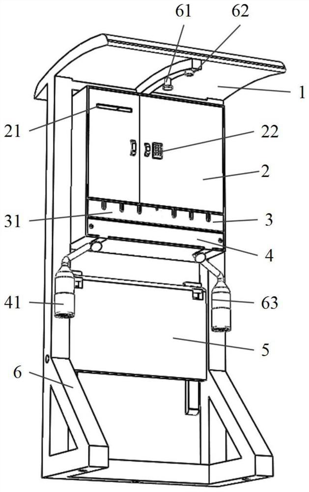 Outdoor multifunctional application cabinet