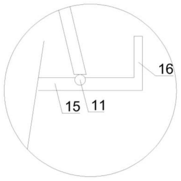 AOD furnace gas exhausting device