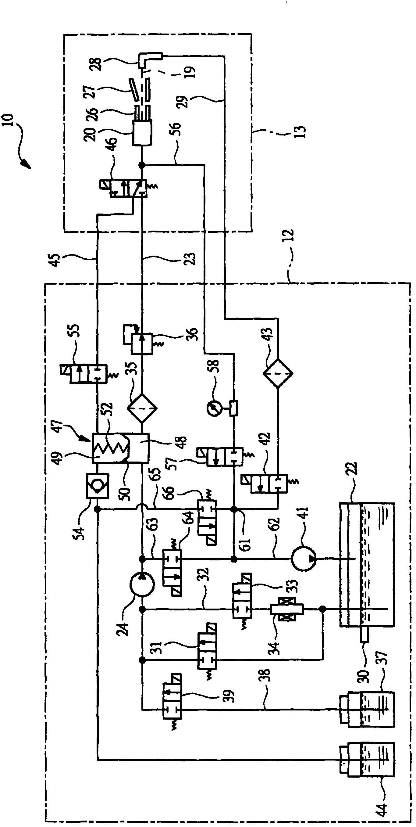 Stop treatment method for ink-jet recording apparatus