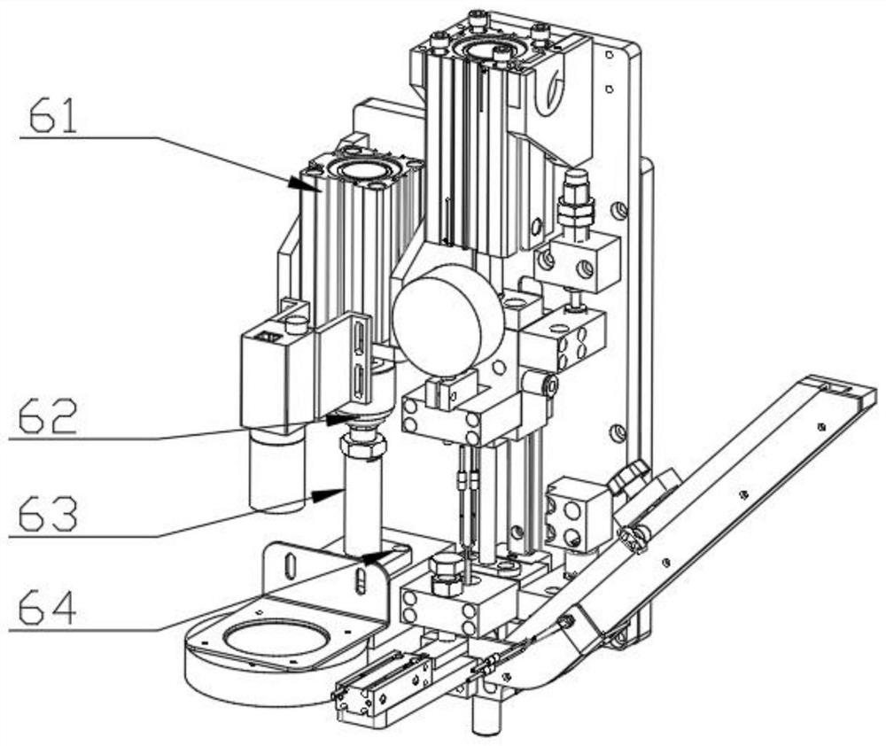 Graphite boat sheet sticking point automatic assembling and disassembling equipment based on visual inspection system