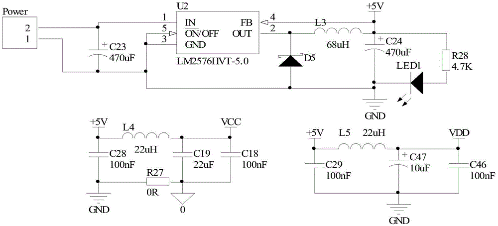 Laser temperature control circuit based on tec