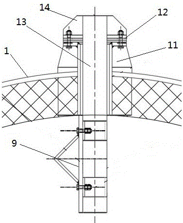 A method for decarburization of carbon-containing gold ore by raising material, adjusting wind, supplementing heat, roasting