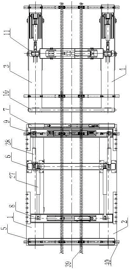 A mining hydraulic support assembly platform