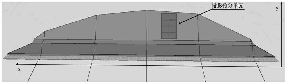 Parameterized slope model automatic construction method based on subdivision technology