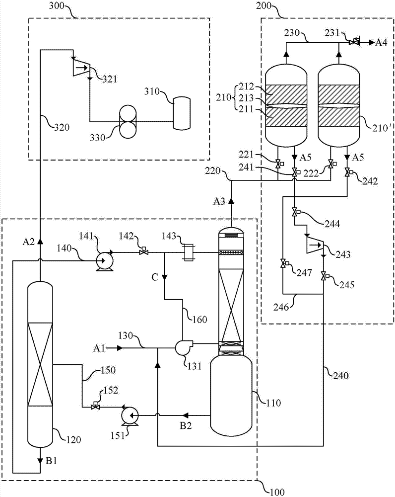 Oil vapor recovery system