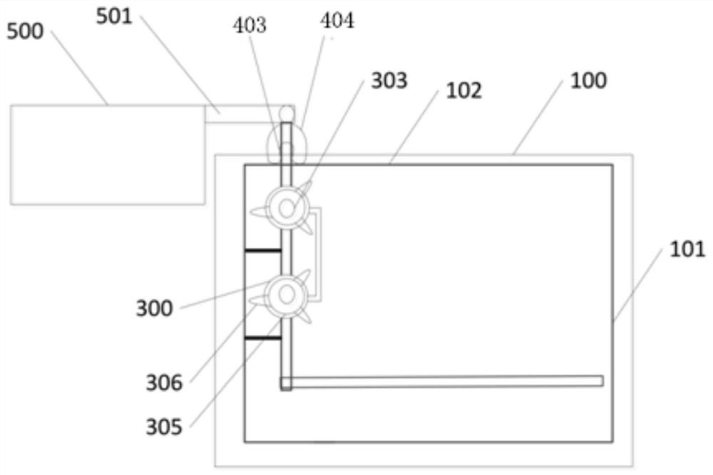 Special bait feeding device for fish farming in intensive fish ponds