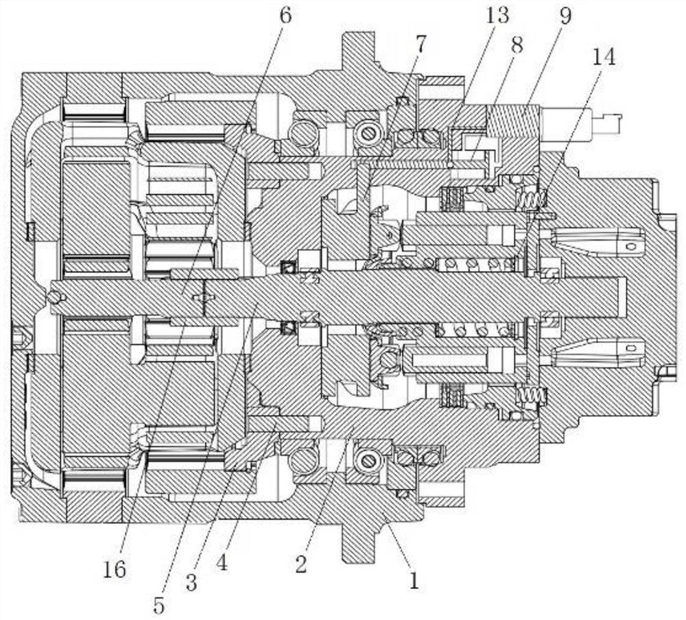 Integrated motor assembly and mechanical equipment