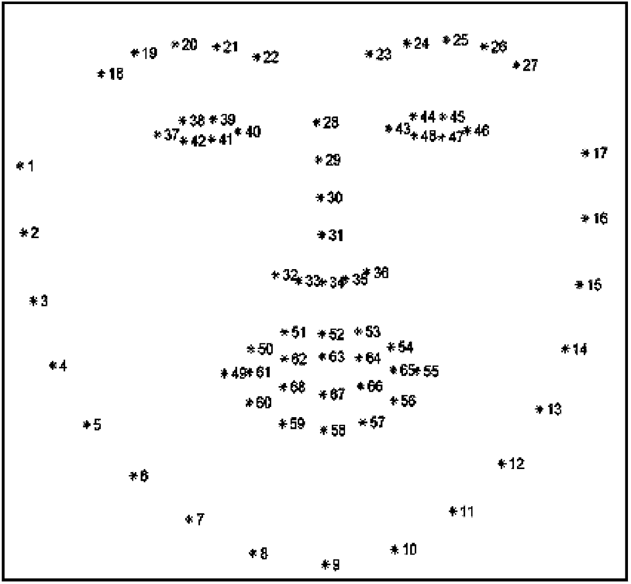 Face image processing system and method