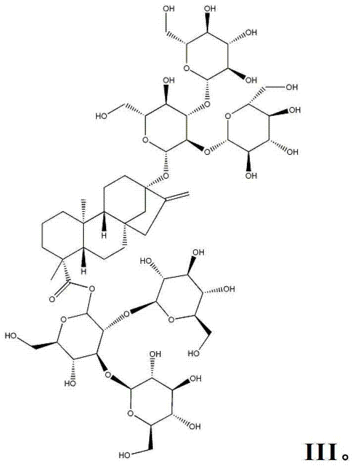 Method for preparing rebaudioside M through enzyme method