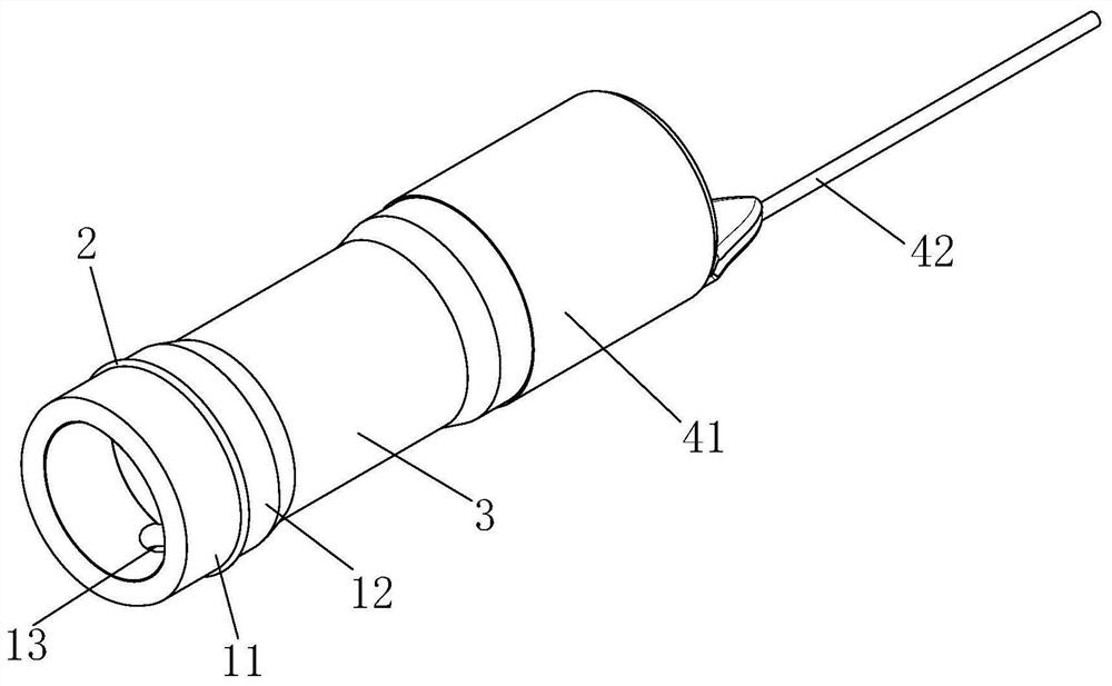 Device and equipment for treating esophageal varicosity operative bleeding