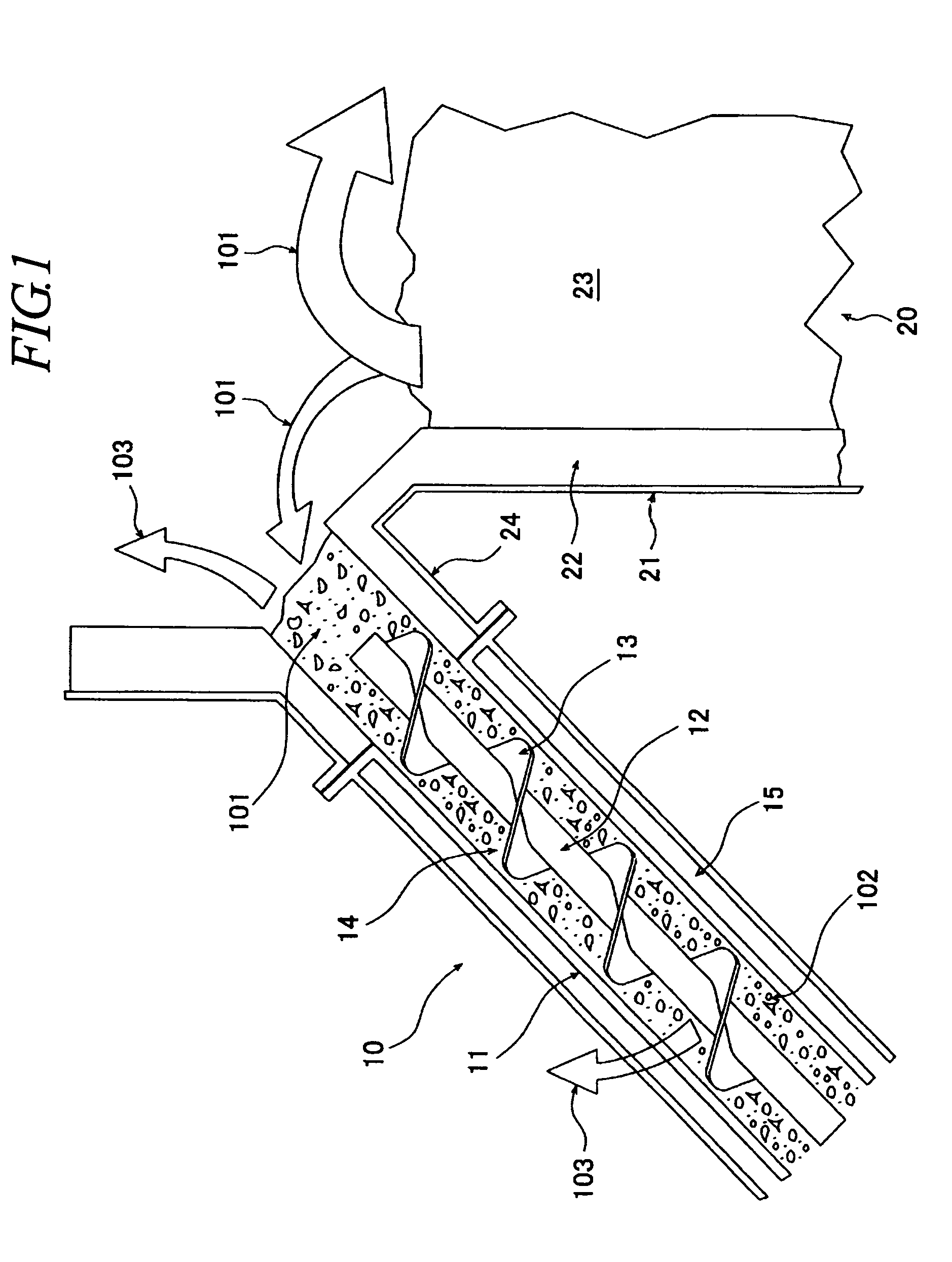 Supplying apparatus for supplying combustible material, a gasification apparatus for gasifying combustible material and method for gasifying combustible material