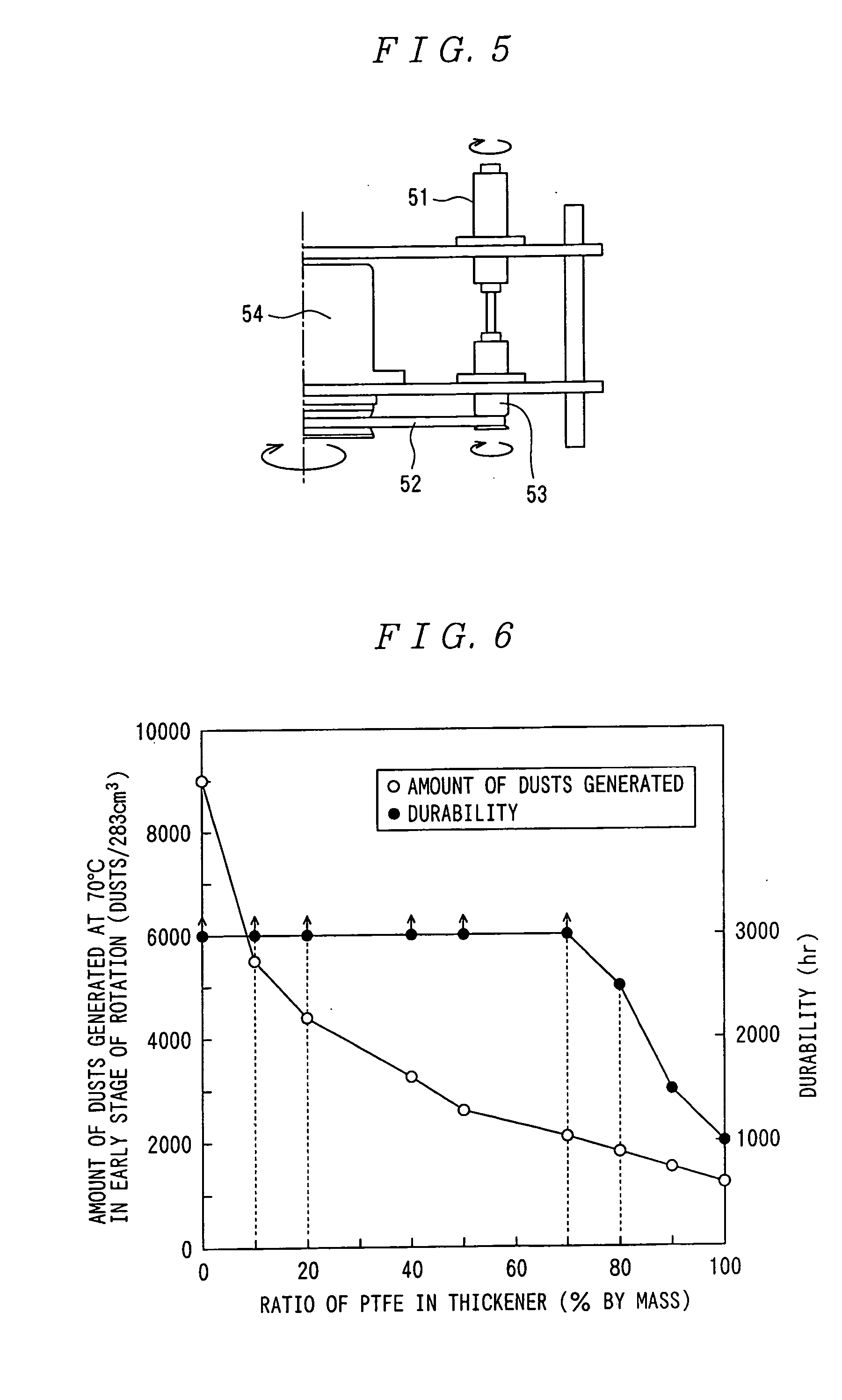 Grease composition and rolling apparatus