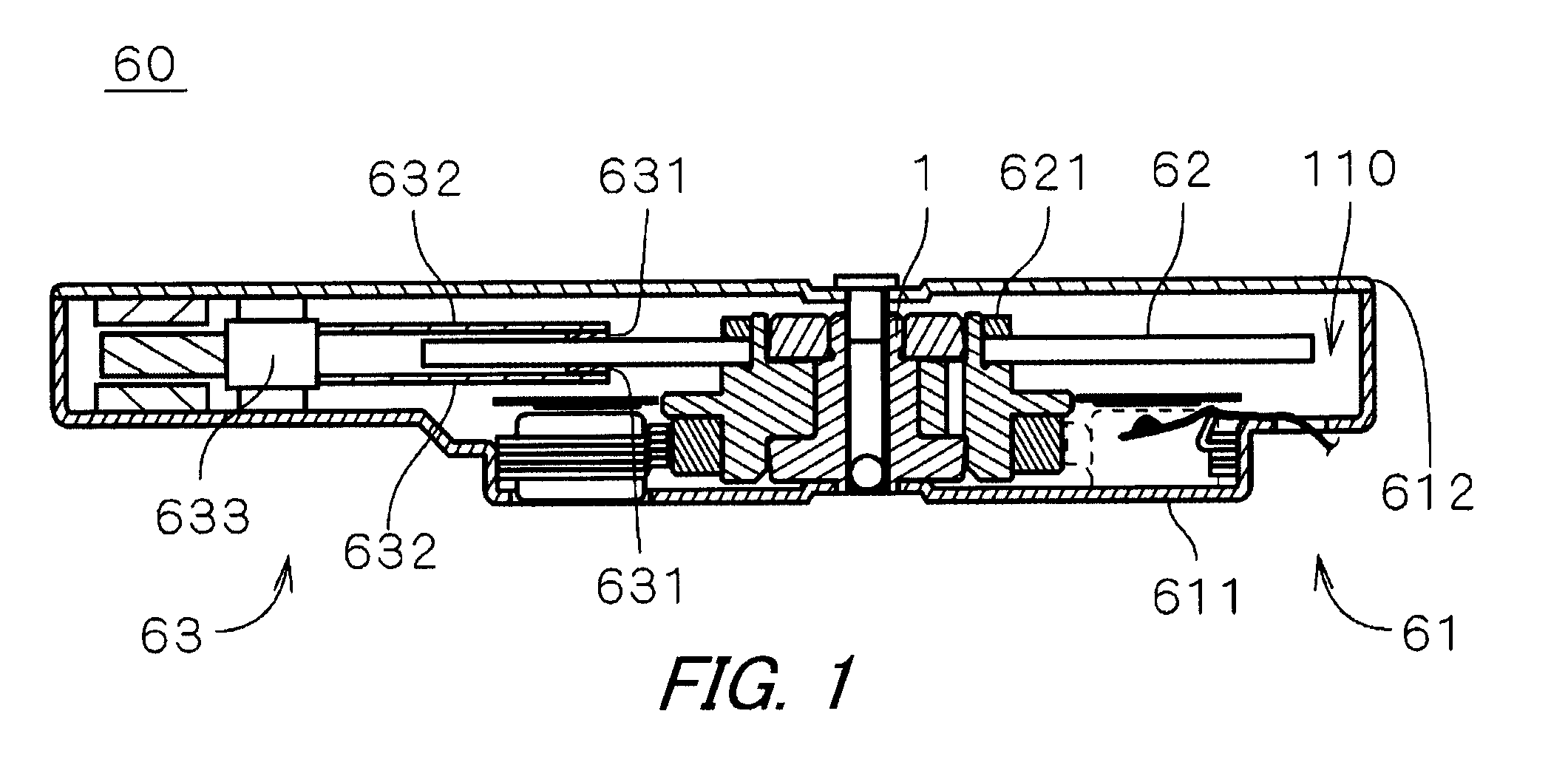 Bearing assembly, motor and recording disk drive