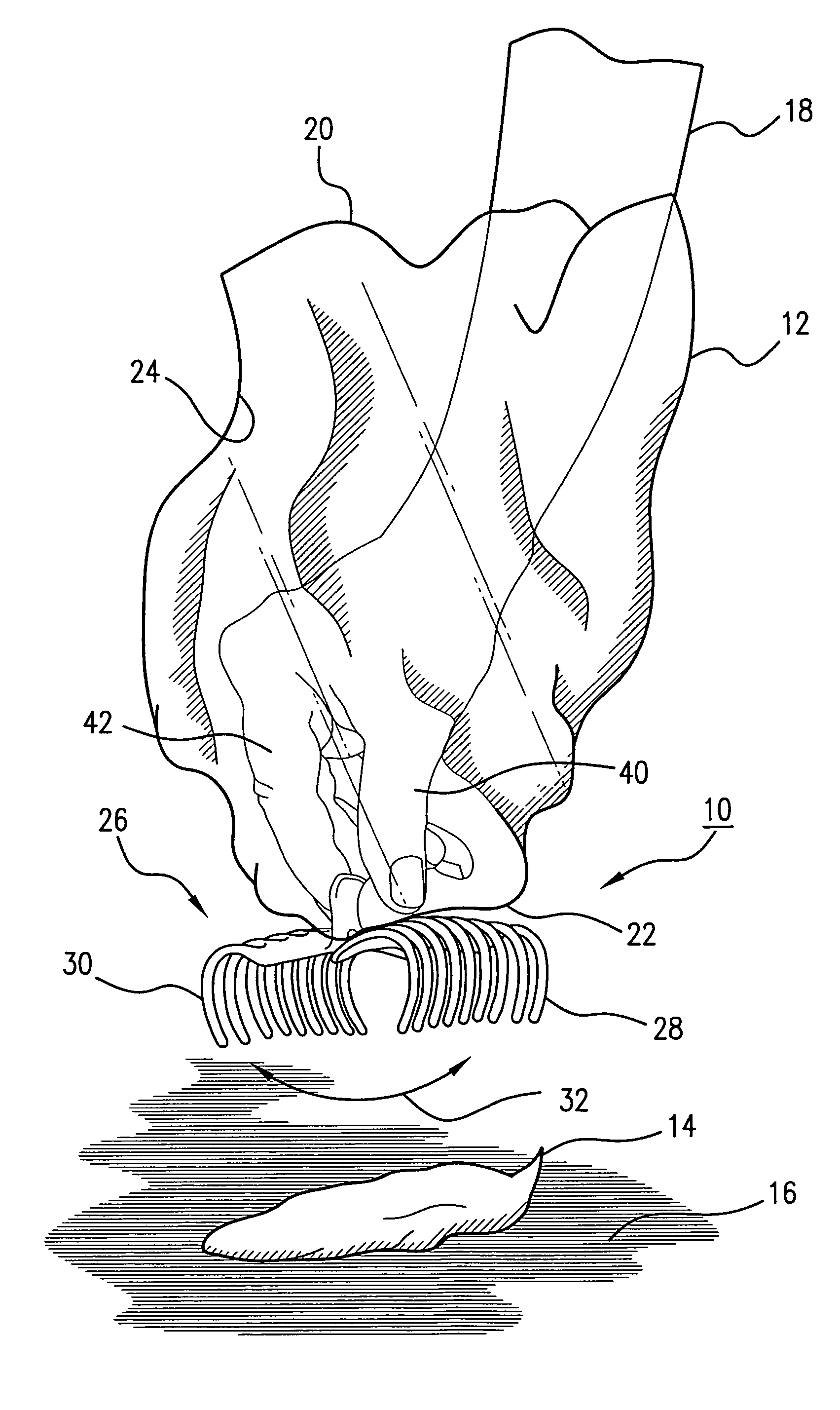 Refuse removal system and method for removing refuse