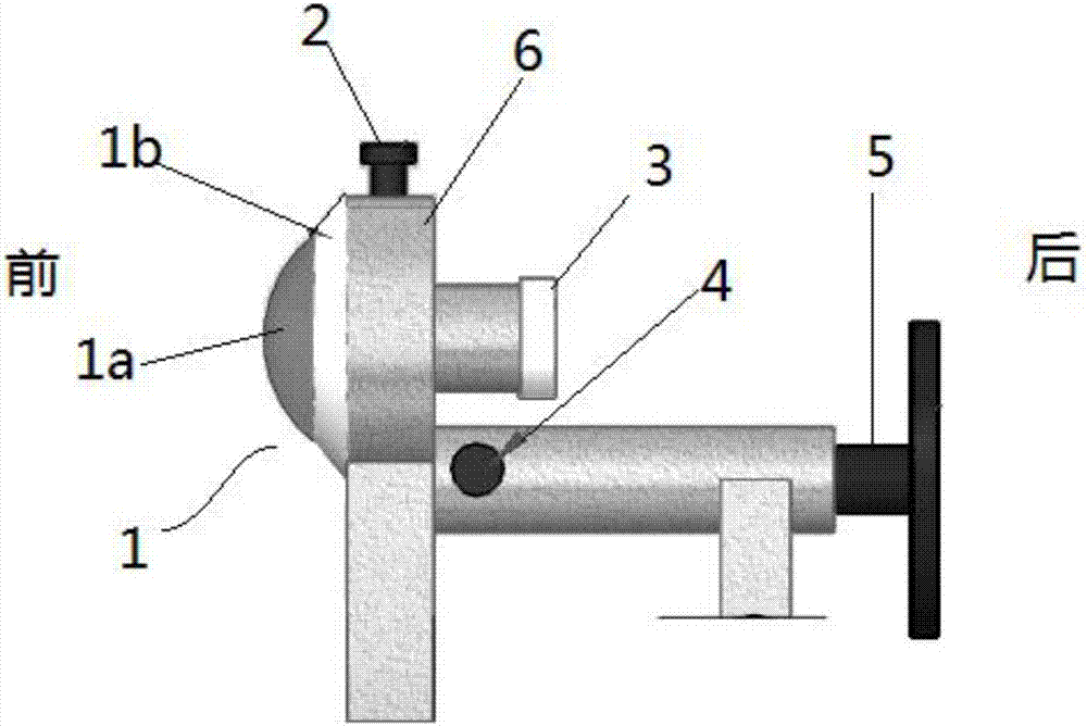 Non-contact tonometer accuracy test calibration module