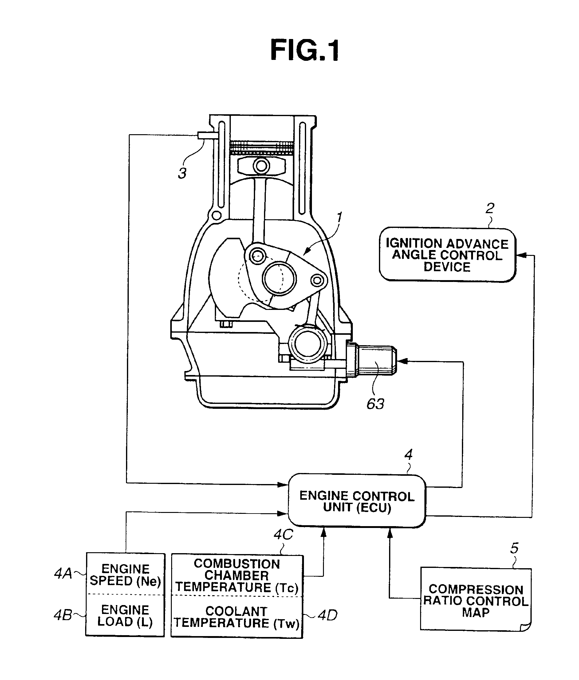 Compression ratio controlling apparatus and method for spark-ignited internal combustion engine