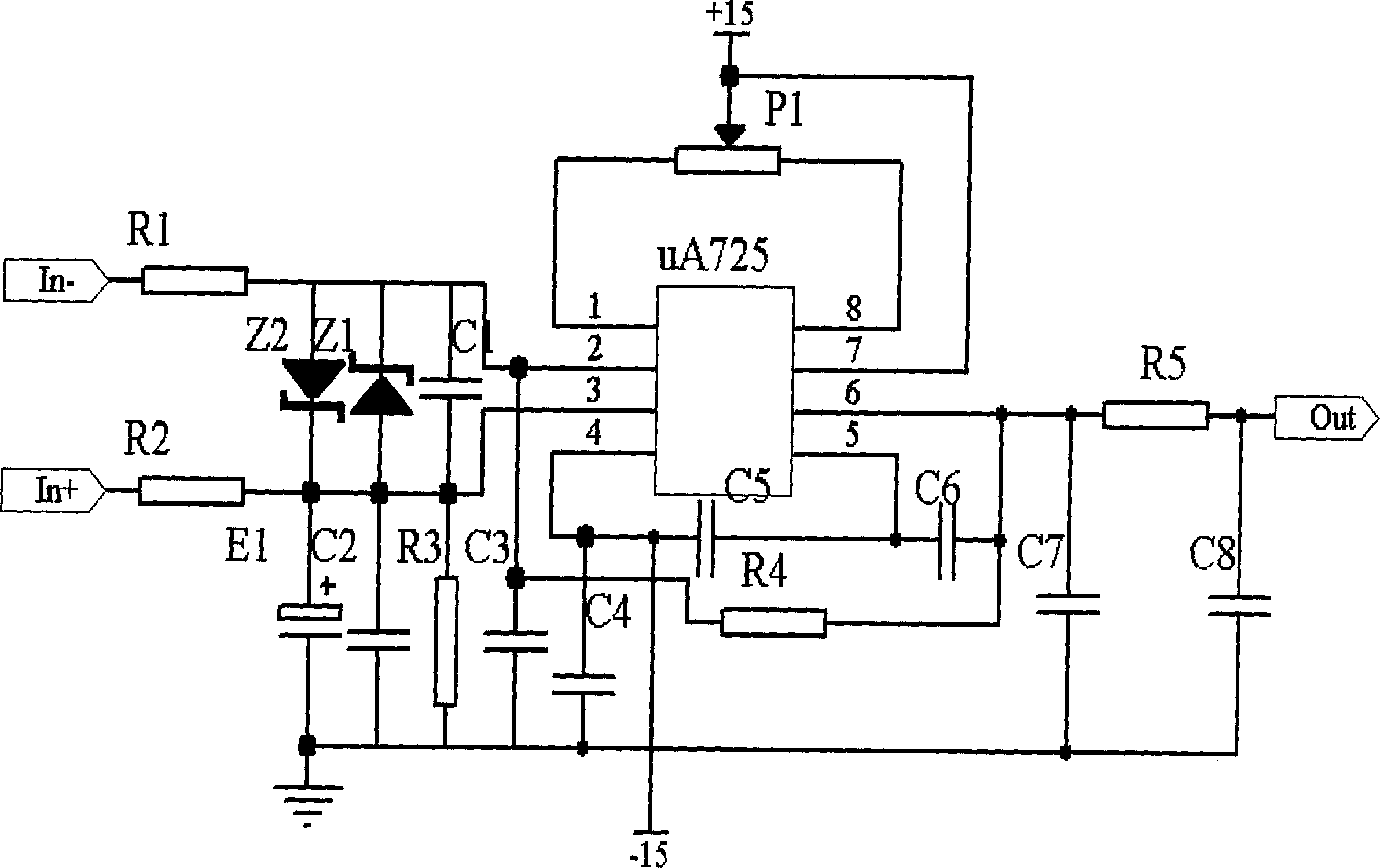 Embedded simulating test unit and process of underwell tool stress