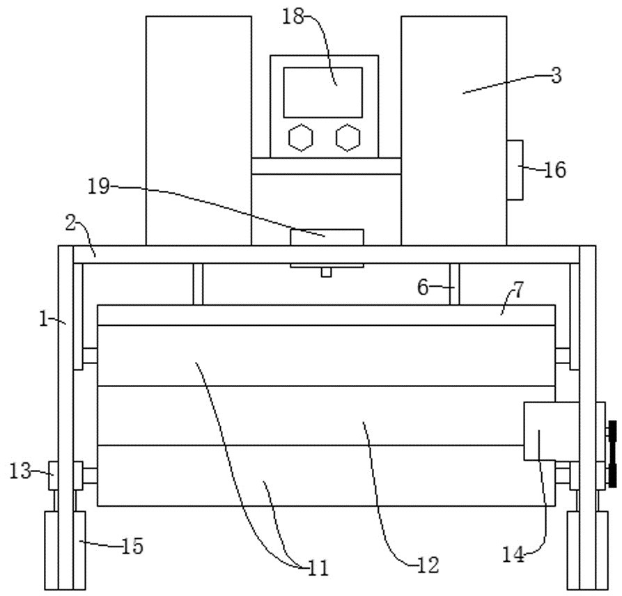 Pantograph sliding plate airway cutting device and cutting method thereof