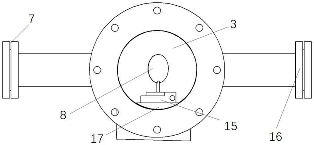 Method and system for measuring beam density distribution of high-current pulse electron beam