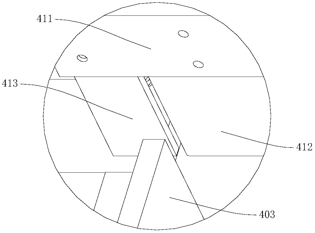 Stamping product collection device with folding device and folding method