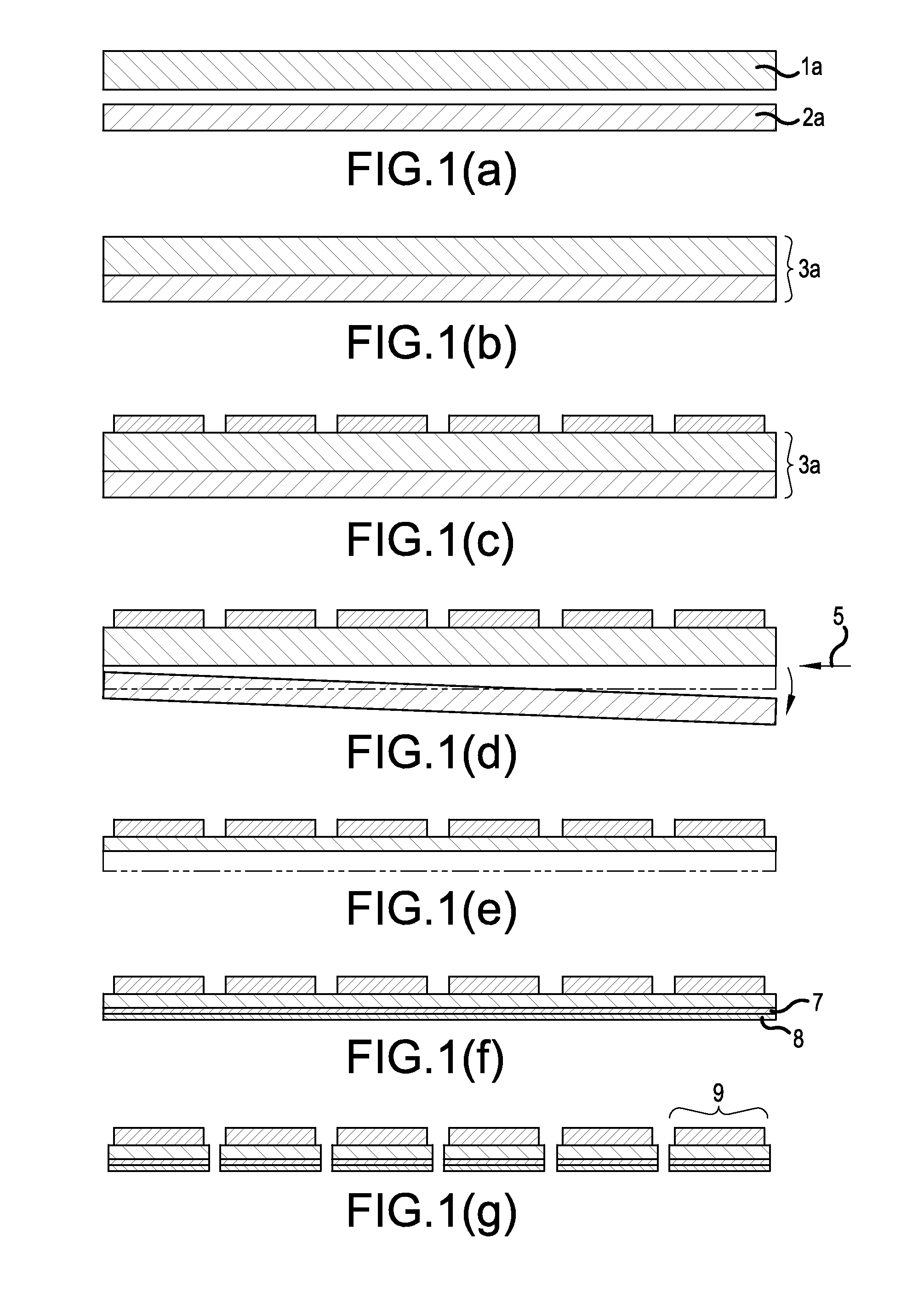 Method for separating support substrate from solid-phase bonded wafer and method for manufacturing semiconductor device