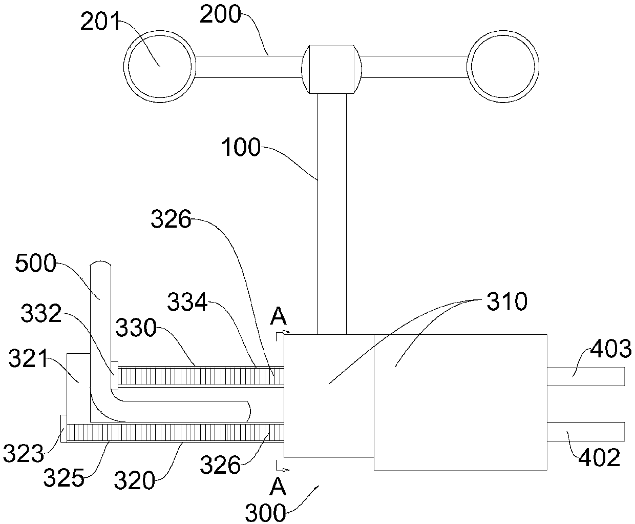 Bird-repellent apparatus and bird-repellent device