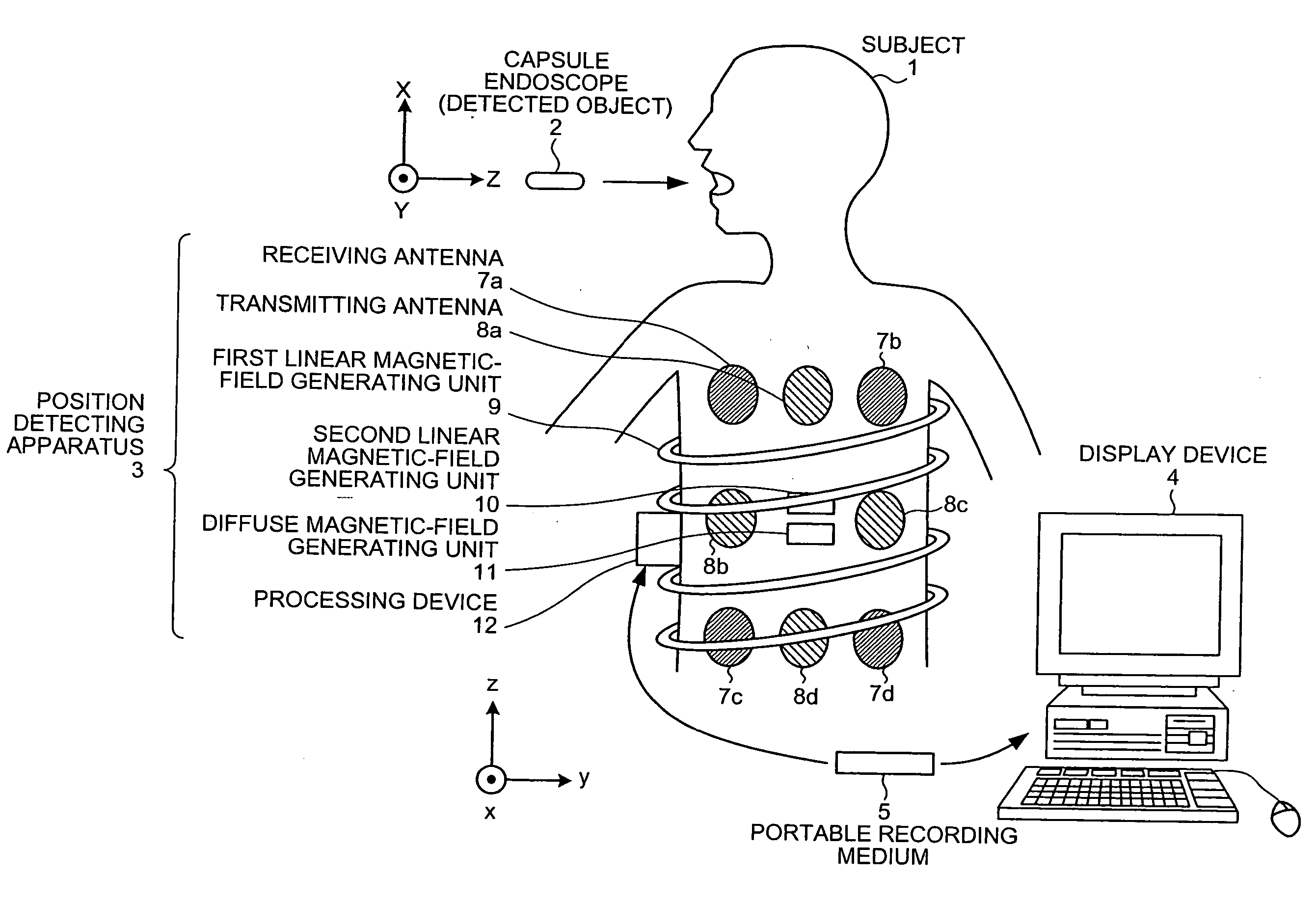 Body-insertable apparatus system
