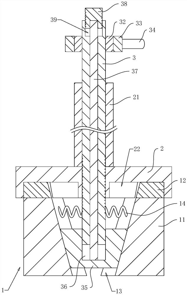 Trial model of an expandable intervertebral fusion device