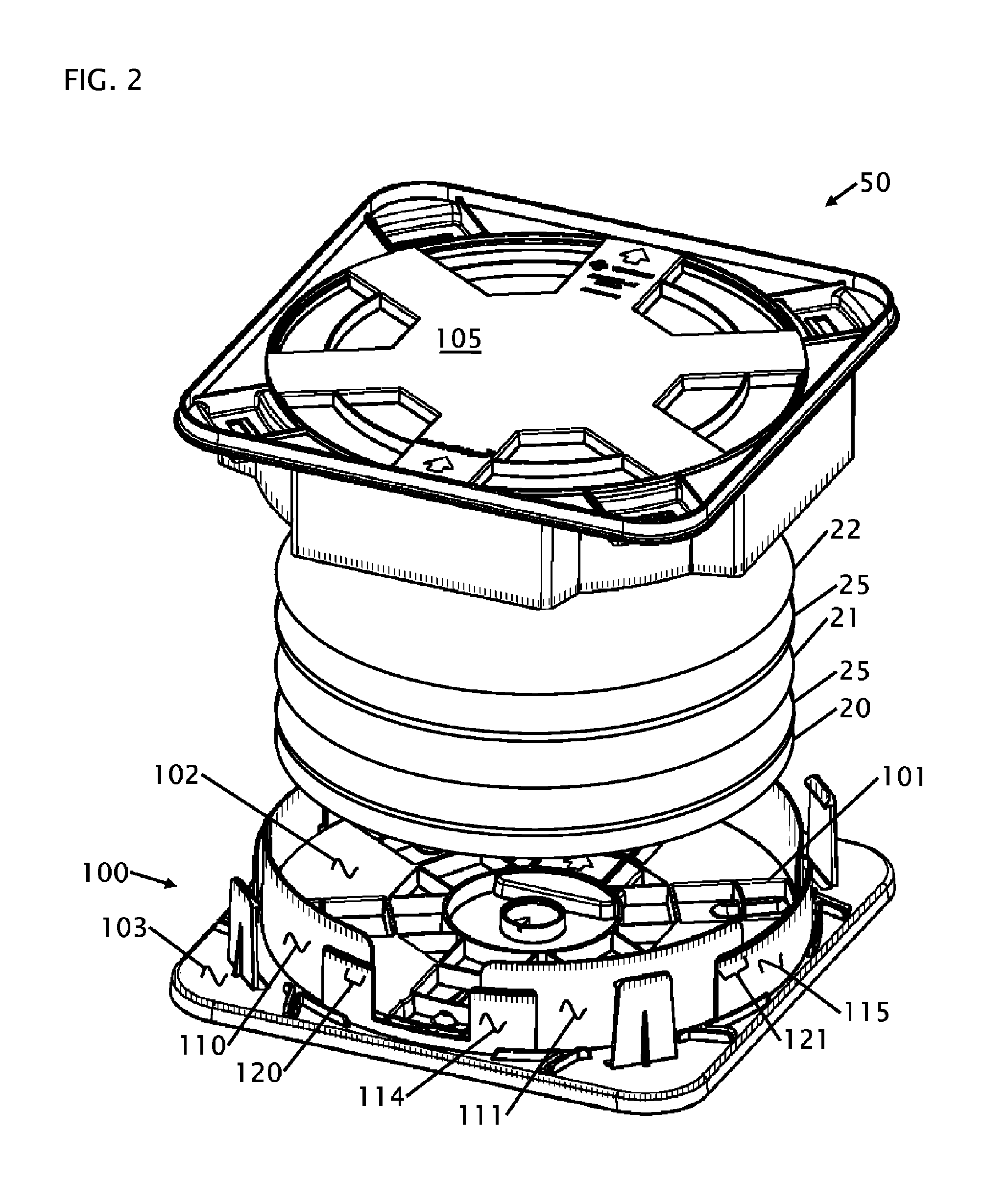 Wafer container