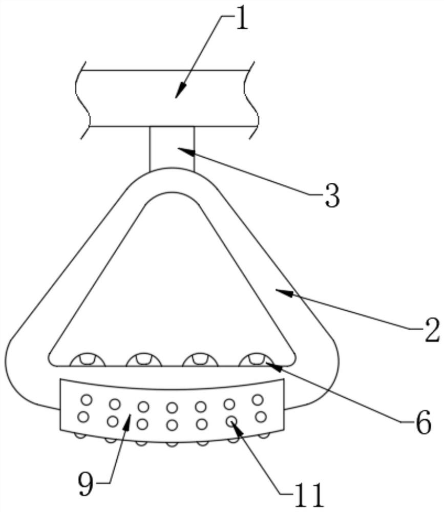 A kind of self-disinfecting handle for rail transit carriage and using method thereof