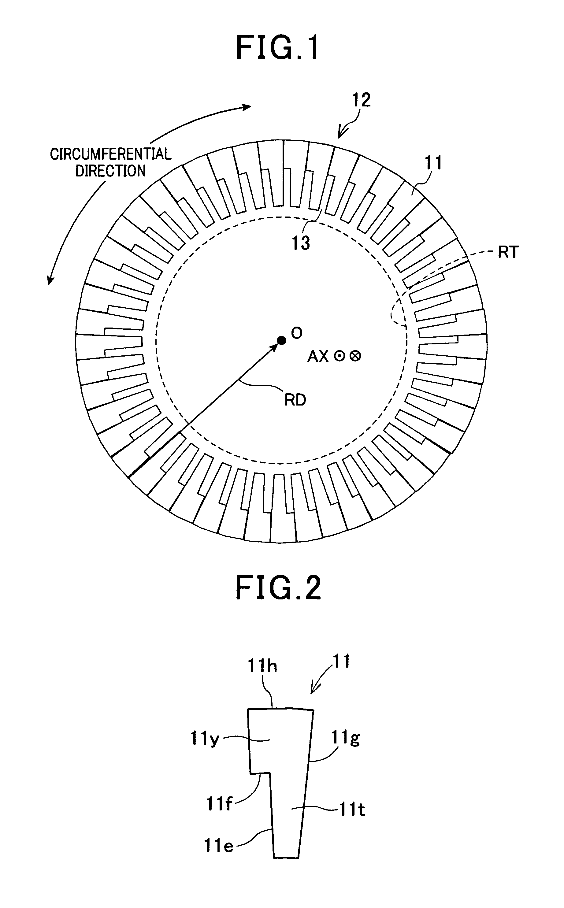 Segment core forming stator core of rotary electric machine and method for manufacturing the segment core