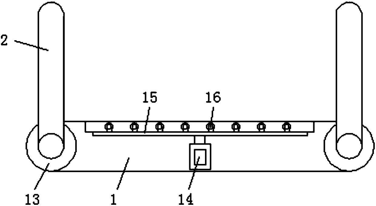 Novel labor-saving building equipment conveying cart