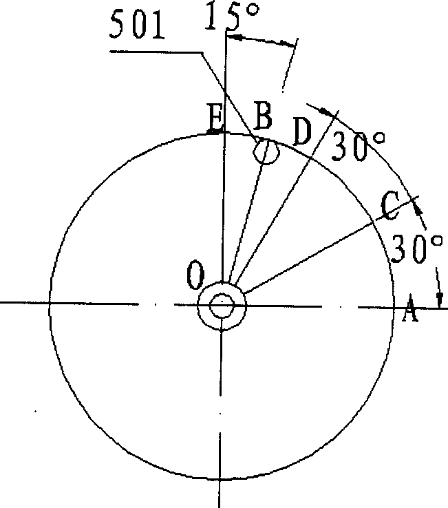 Directly-acting rotary electronic expansion valve