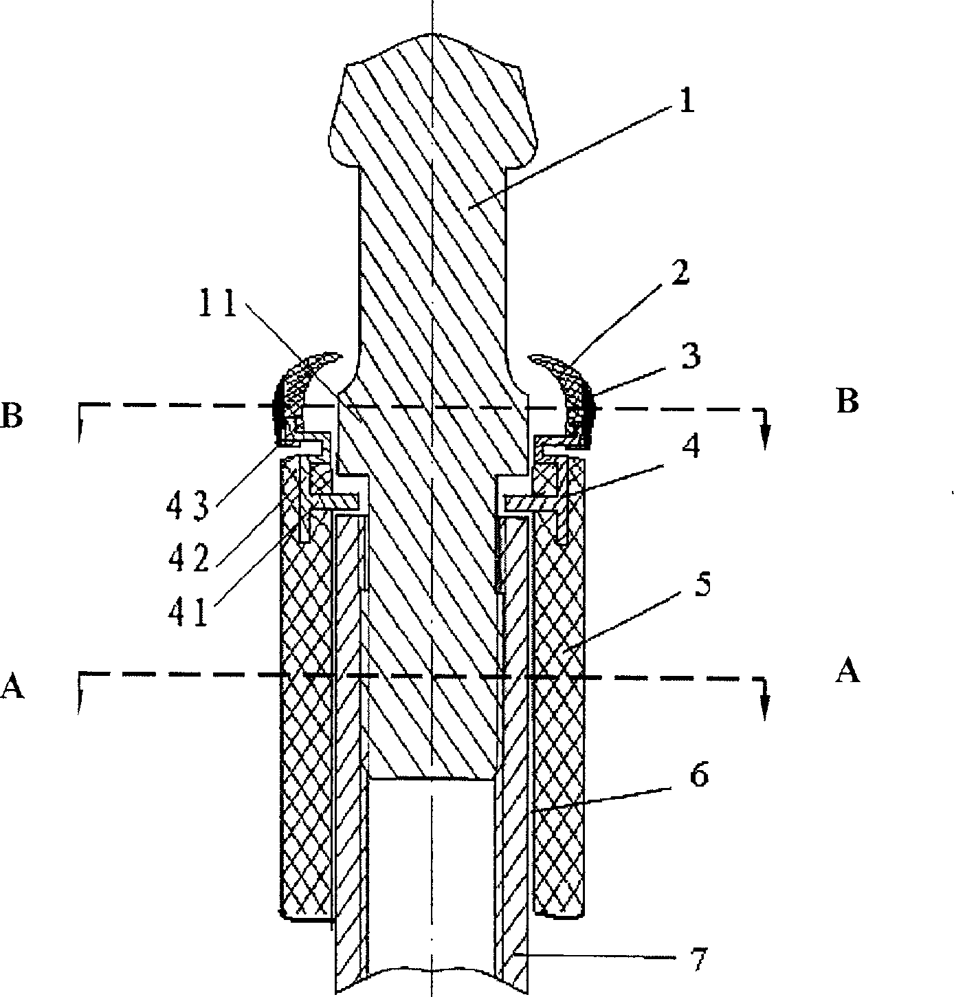 Self-sealed compensated beam-pumping stabilizer
