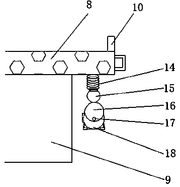 Classifiable stable storage device for electronic components
