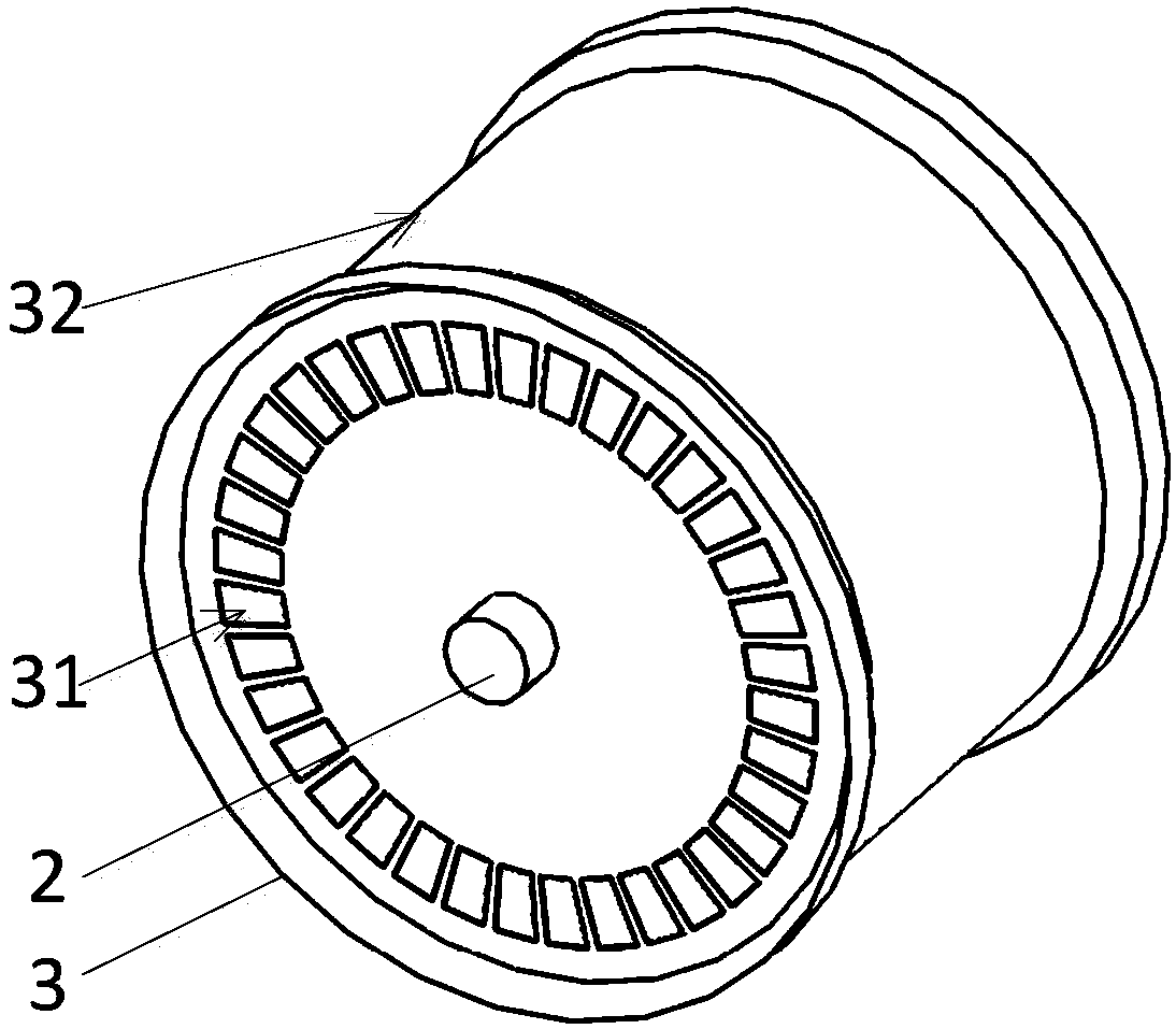 Electromagnetic concentrating machine of nonmetal ores