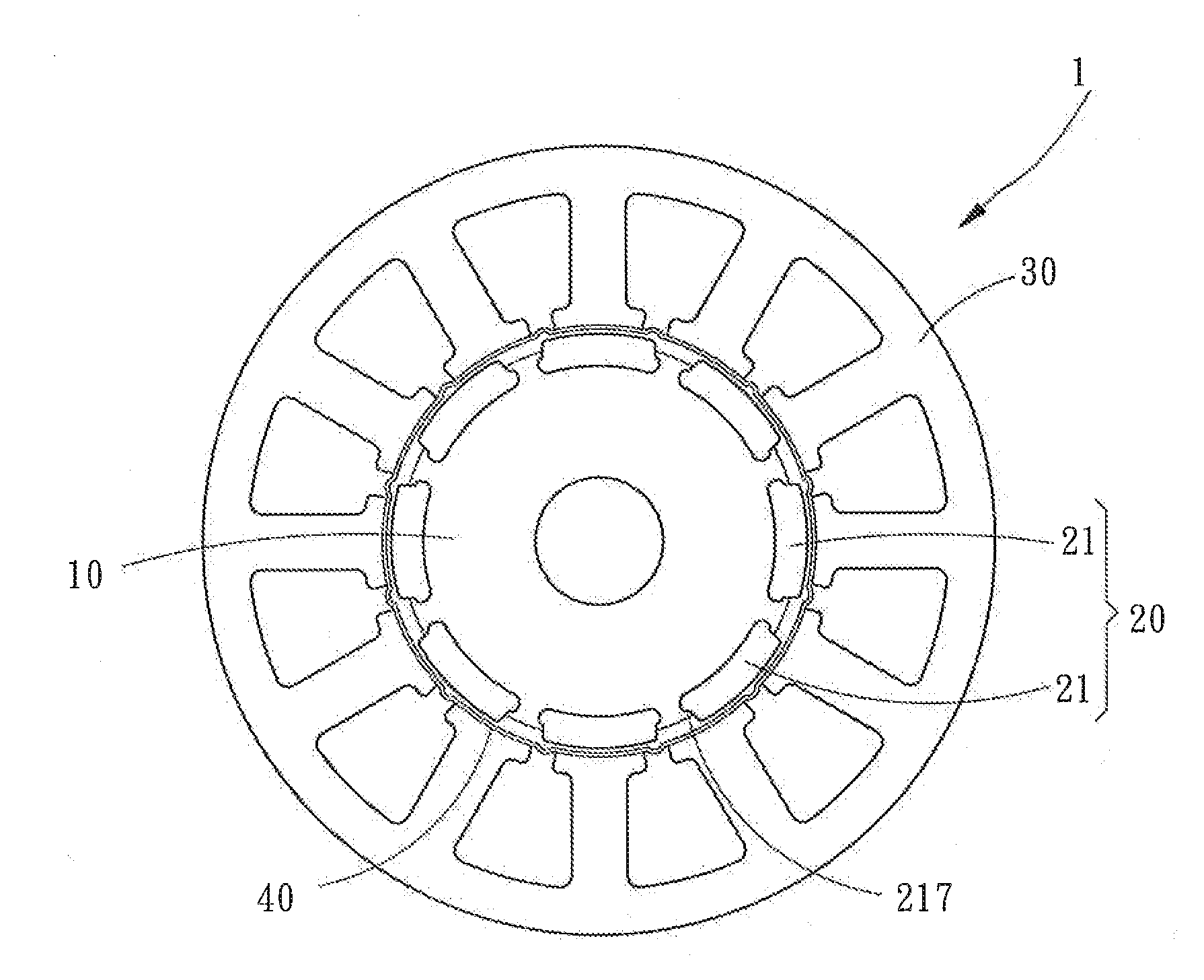 Brushless permanent-magnet motor