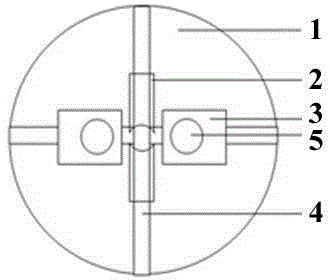 A kind of manufacturing device and manufacturing method of polarization maintaining optical fiber preform rod