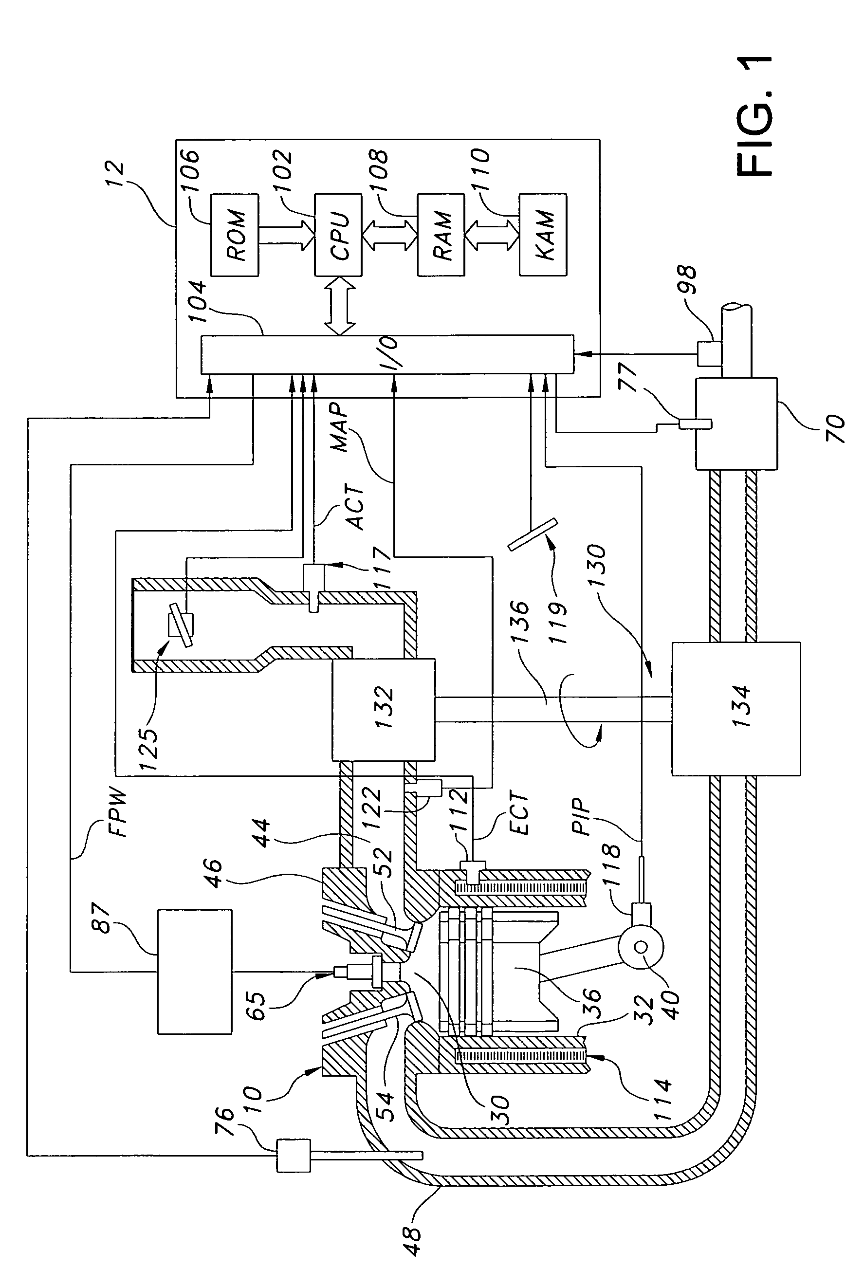 Turbo-lag compensation system for an engine