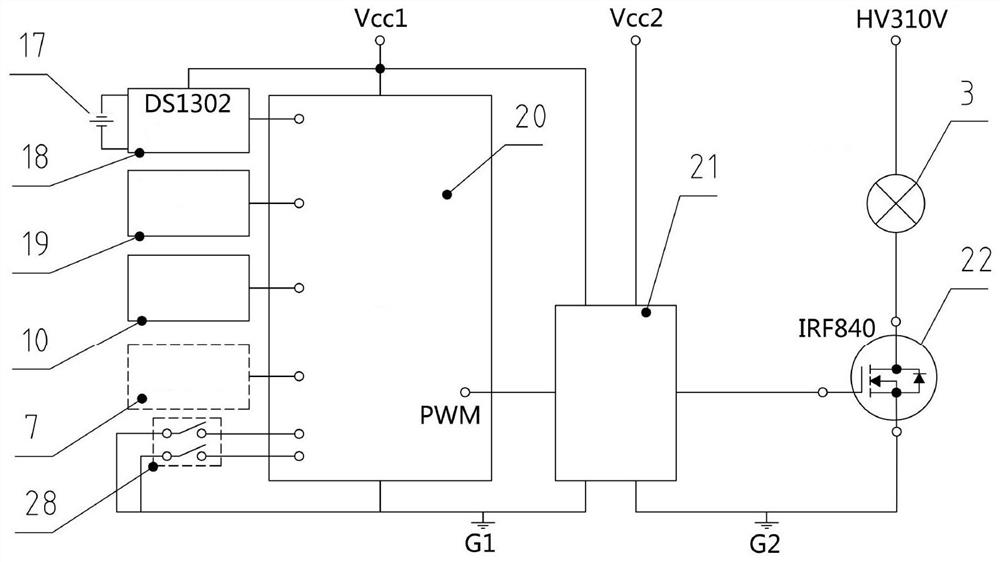 Collaborative dynamic lighting method and dimmable direct-current incandescent lamp thereof