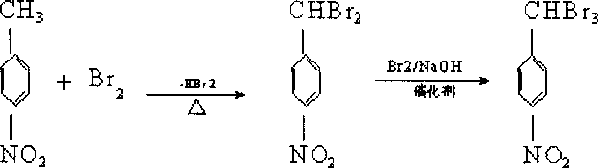 Synthetic process of para-nitrotribromotoluene